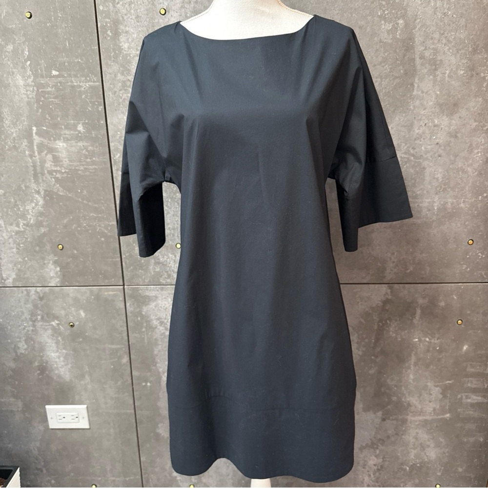 Amanda Uprichard Classic Black dress mini short sleeve size L